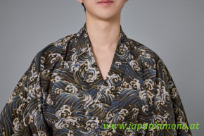 Kurzer Yukata für Damen und Herrn 3825