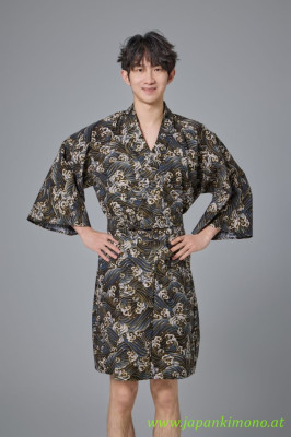 Kurzer Yukata für Damen und Herrn 3825