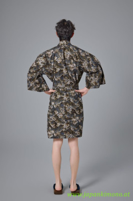 Kurzer Yukata für Damen und Herrn 3825