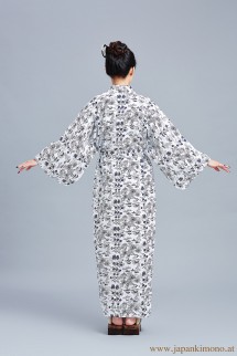 Gefütterter Damen Yukata 3830