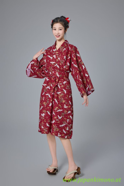 Kurzer Yukata für Damen und Herrn 3803