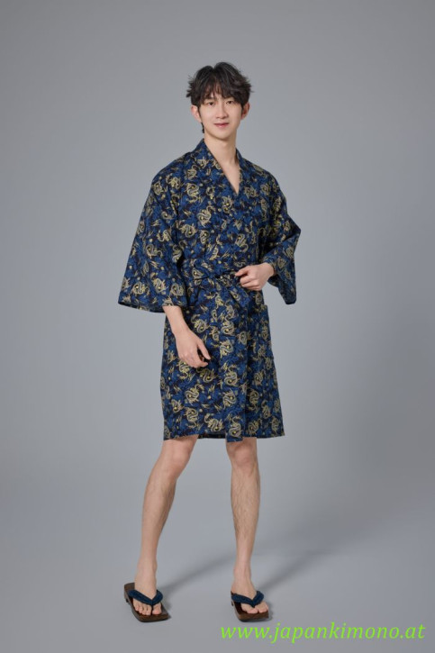 Short Yukata for Men and woman 3877