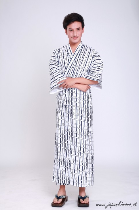 long Men's Yukata 3819