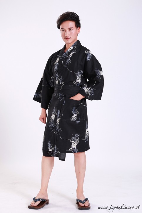Kurzer Yukata für Damen und Herrn 3824