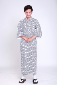 long Men's Yukata 3815