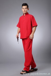 Zen oberteil kurzärmlig (rot) 4404