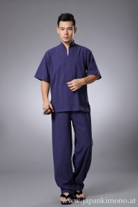 Zen Top short-sleeved (blue) 4405
