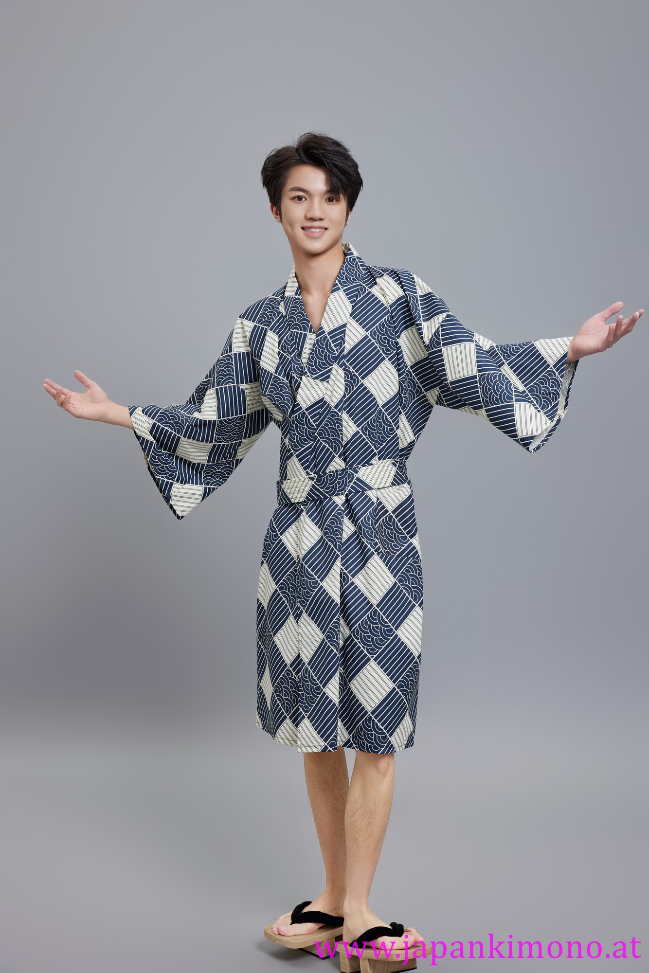 Short Yukata for Men or Woman 3805 3805