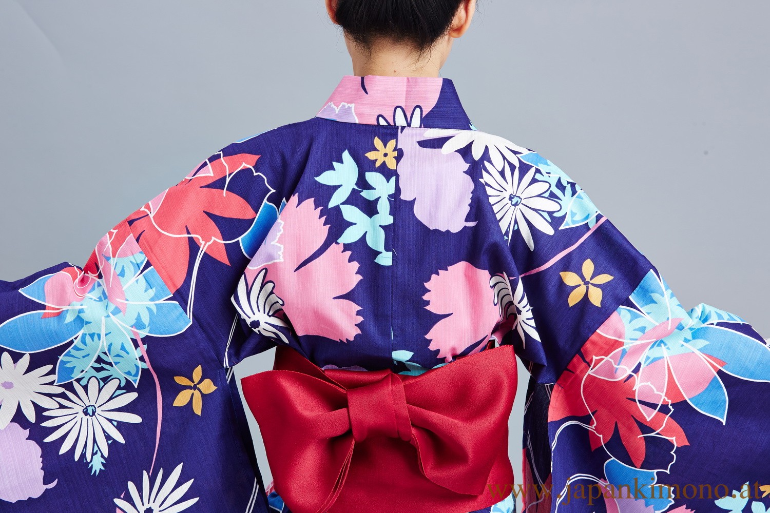 Nude Floral Kimono