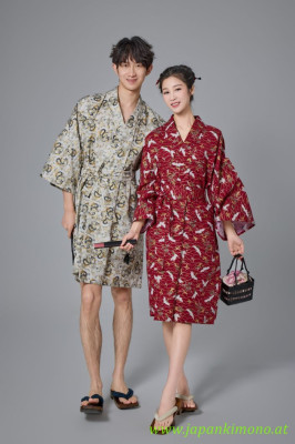 Short Yukata for Men or Woman 3803