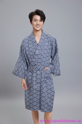 Kurzer Yukata für Damen und Herrn 3804