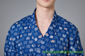 Short Yukata for Men or Woman 3811