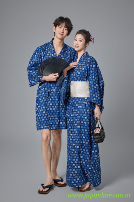Short Yukata for Men or Woman 3811