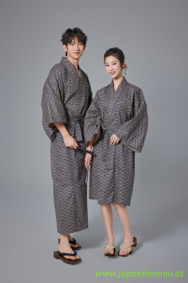 Short Yukata for Men and woman 3870