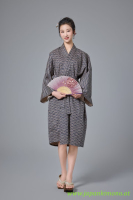 Short Yukata for Men and woman 3870