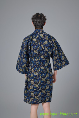 Kurzer Yukata für Herrn und Damen 3877