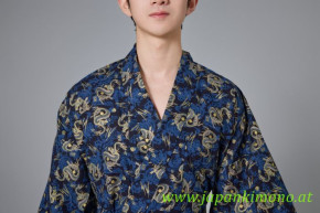 Kurzer Yukata für Herrn und Damen 3877