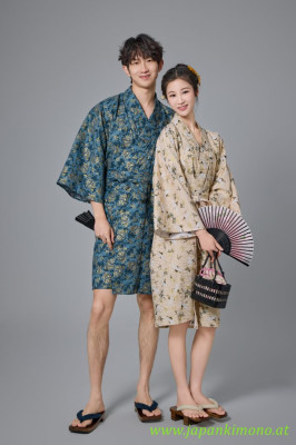 Short Yukata for Men and woman 3878