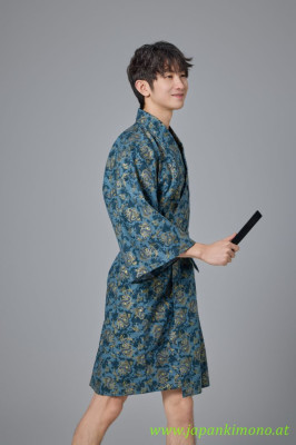 Short Yukata for Men and woman 3878