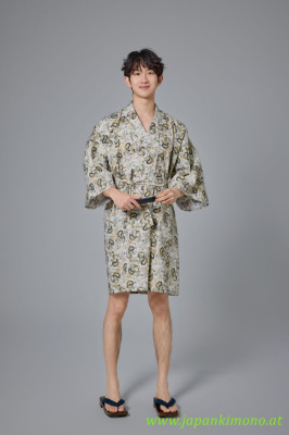 Short Yukata for Men and woman 3879