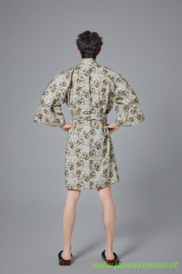 Short Yukata for Men and woman 3879