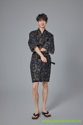 Short Yukata for Men and woman 3880