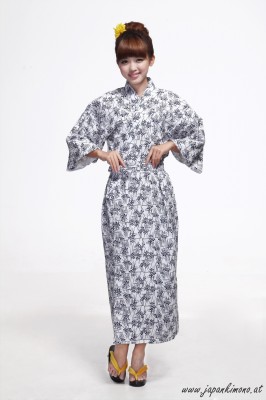 long ladies Yukata 3831