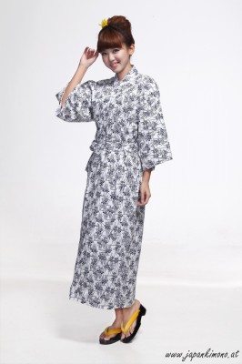 long ladies Yukata 3831