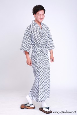 long Men's Yukata 3814