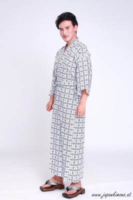 long Men's Yukata 3818