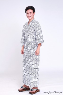 long Men's Yukata 3818