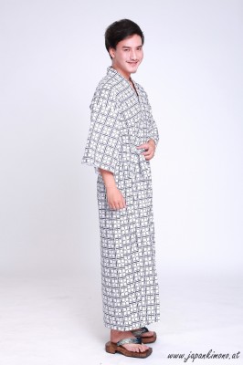 long Men's Yukata 3818