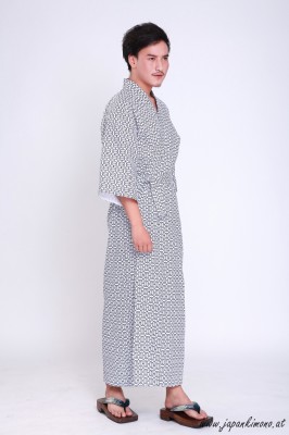 long Men's Yukata 3822