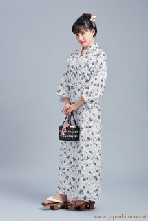 long ladies Yukata 3807