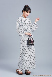 long ladies Yukata 3807