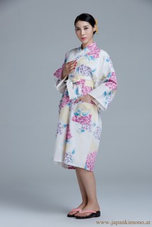 Kurzer Yukata für Damen 3812