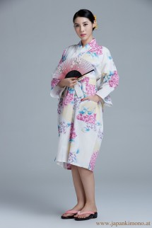 Kurzer Yukata für Damen 3812