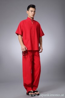 Zen oberteil kurzärmlig (rot) 4404