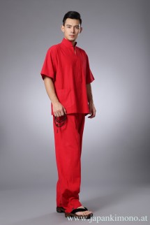 Zen oberteil kurzärmlig (rot) 4404