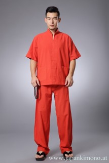 Zen oberteil kurzärmlig (orange) 4406