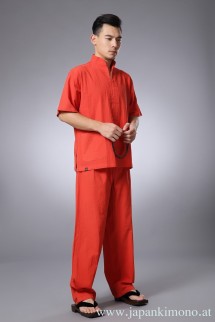 Zen oberteil kurzärmlig (orange) 4406