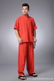 Zen oberteil kurzärmlig (orange) 4406