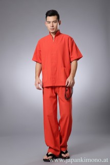 Zen oberteil kurzärmlig (orange) 4406