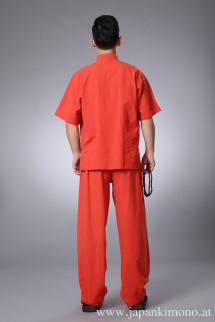 Zen oberteil kurzärmlig (orange) 4406